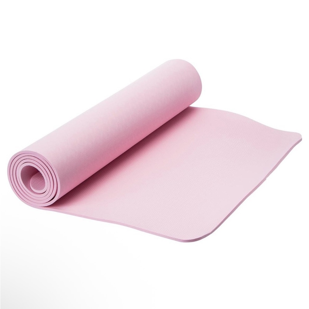 Light Pink Yoga Mat - One Tear